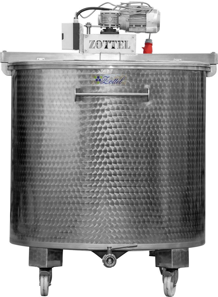 ZOTTEL Keverőlapátos tartály 1500l (mixing  tank with mixer) termék fő termékképe