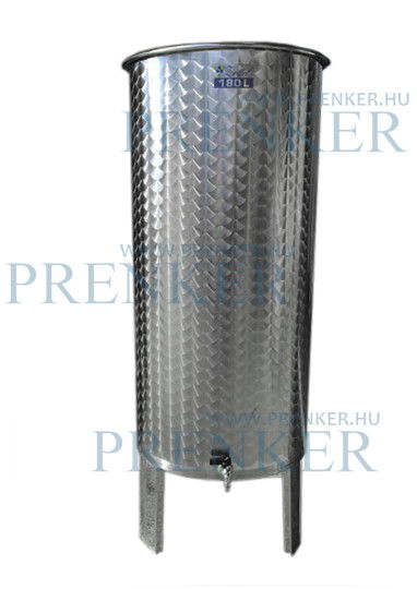 Úszófedeles INOX bortartály, 180 l termék fő termékképe