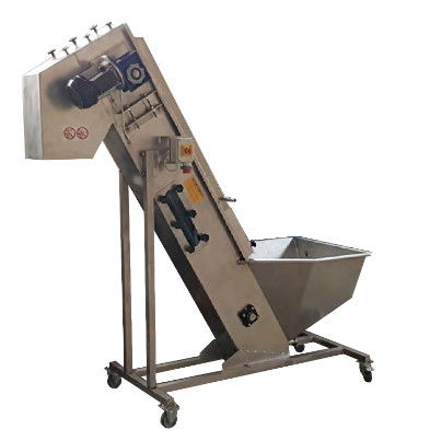 Enoitalia Gyümölcs felhordó és mosó asztal, szállító szallagos - 4281 termék fő termékképe