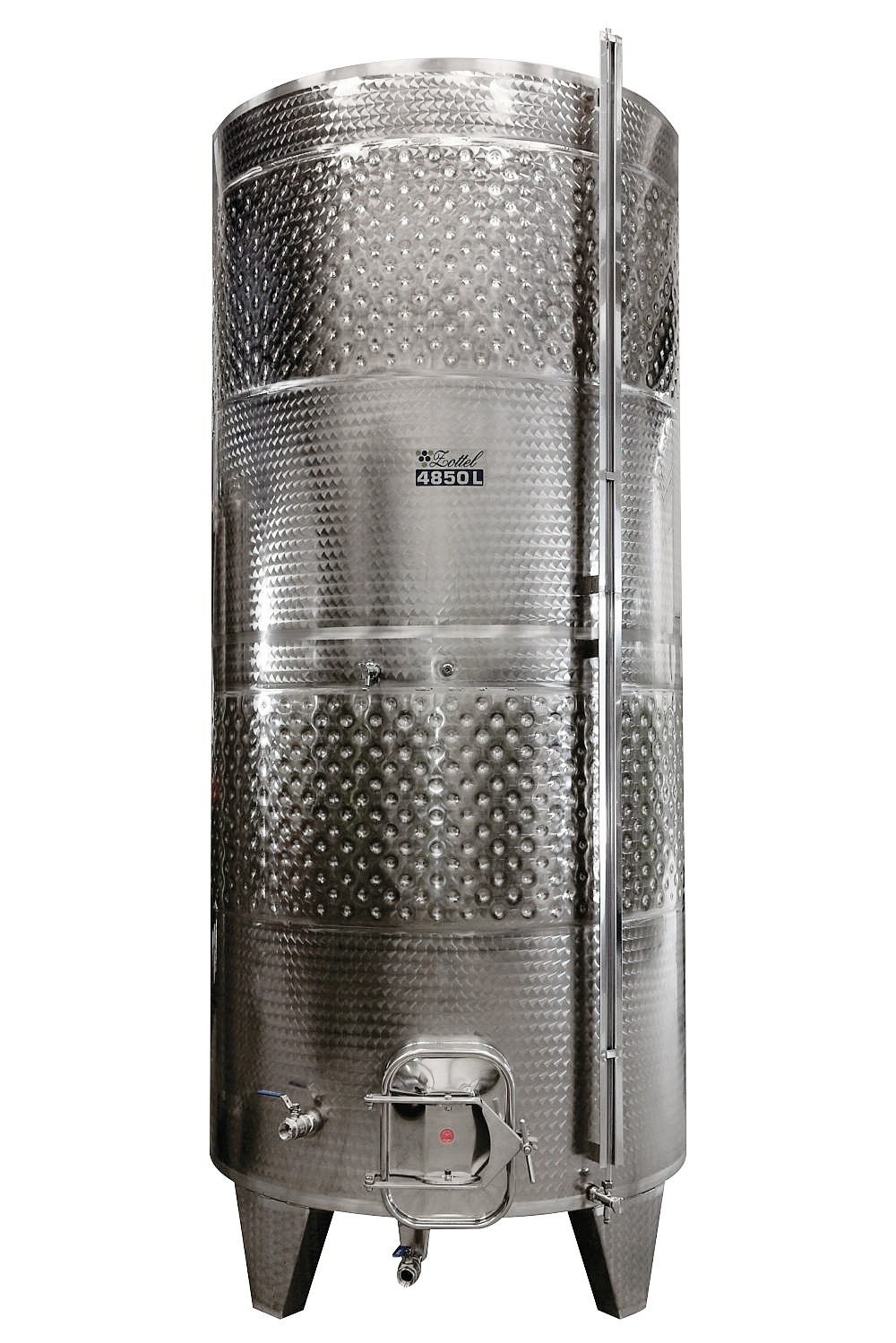 ZOTTEL Erjesztő tartály 2450l dupla hűtőköpennyel termék fő termékképe