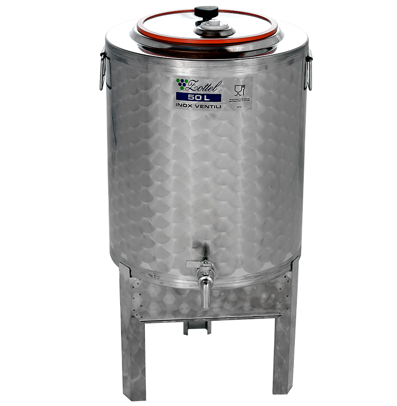 ZOTTEL Pálinkás tartály levehető lábas 100l inox termék fő termékképe