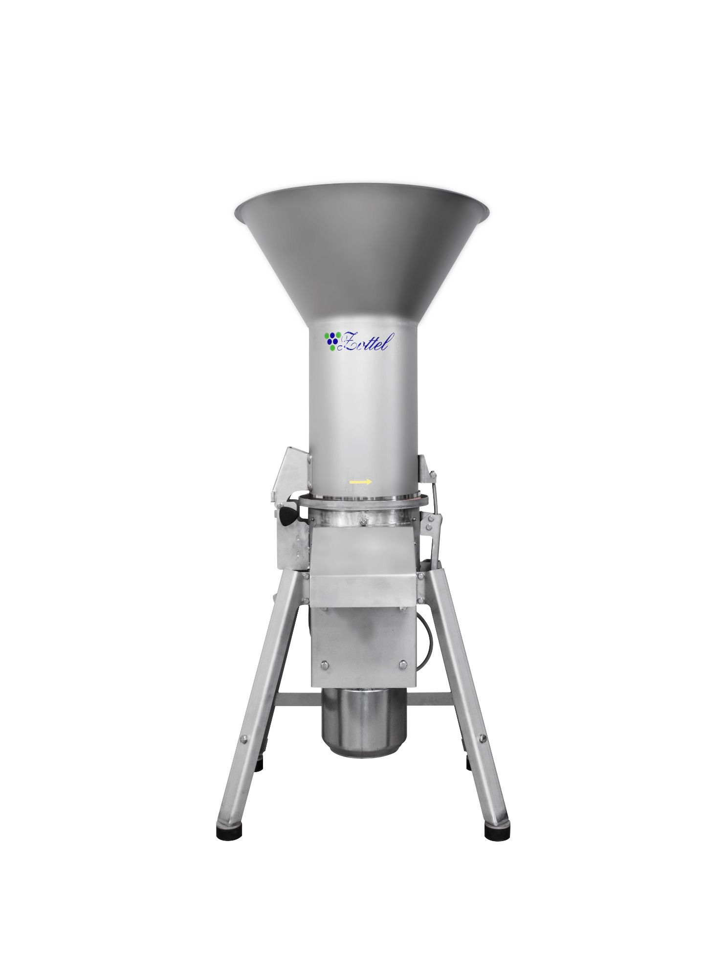 Elektromos INOX gyümölcs daráló Zottel 5,5KW/400V termék fő termékképe