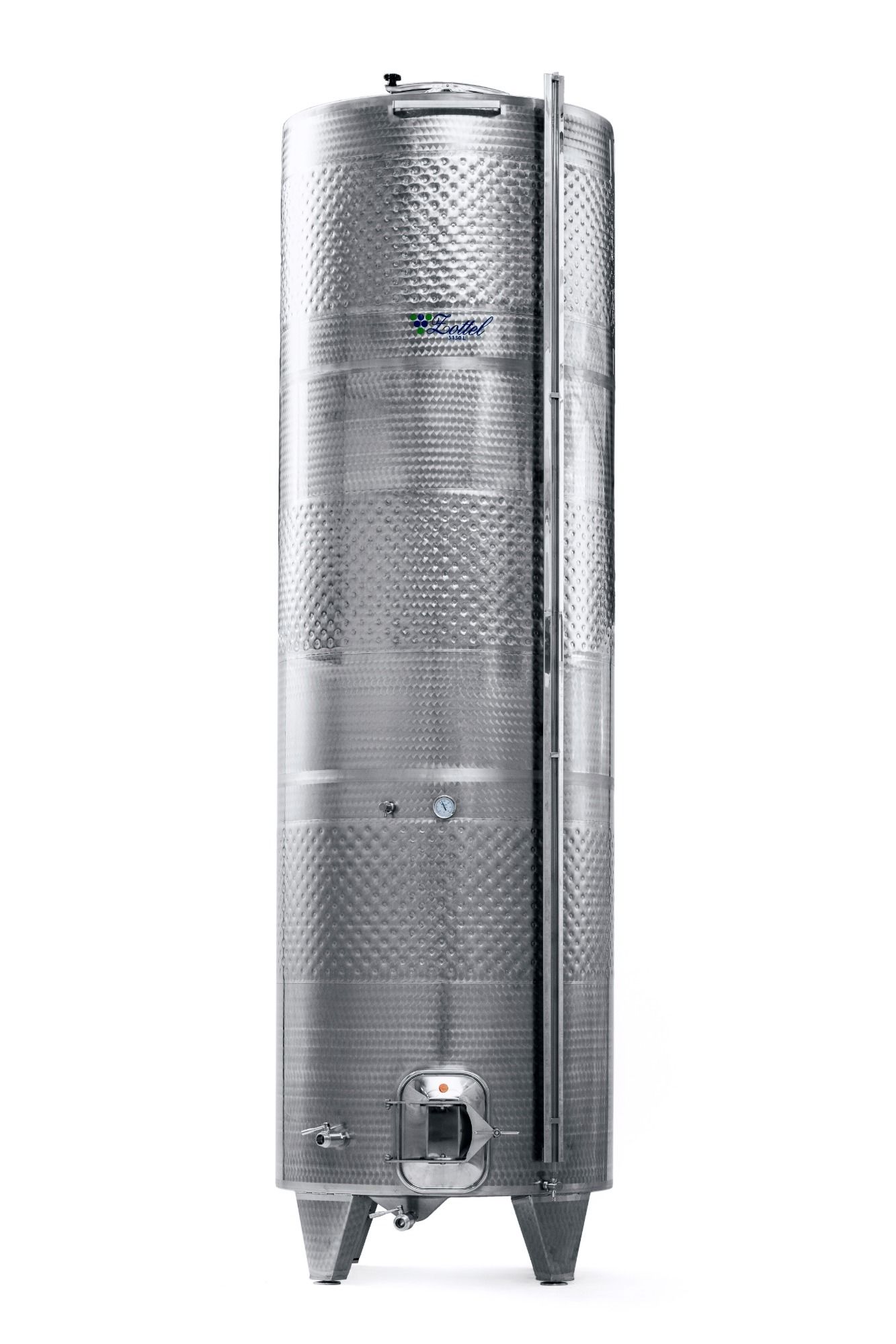 Zárt INOX bortartály, 8000 l 3 hűtőpalásttal termék fő termékképe