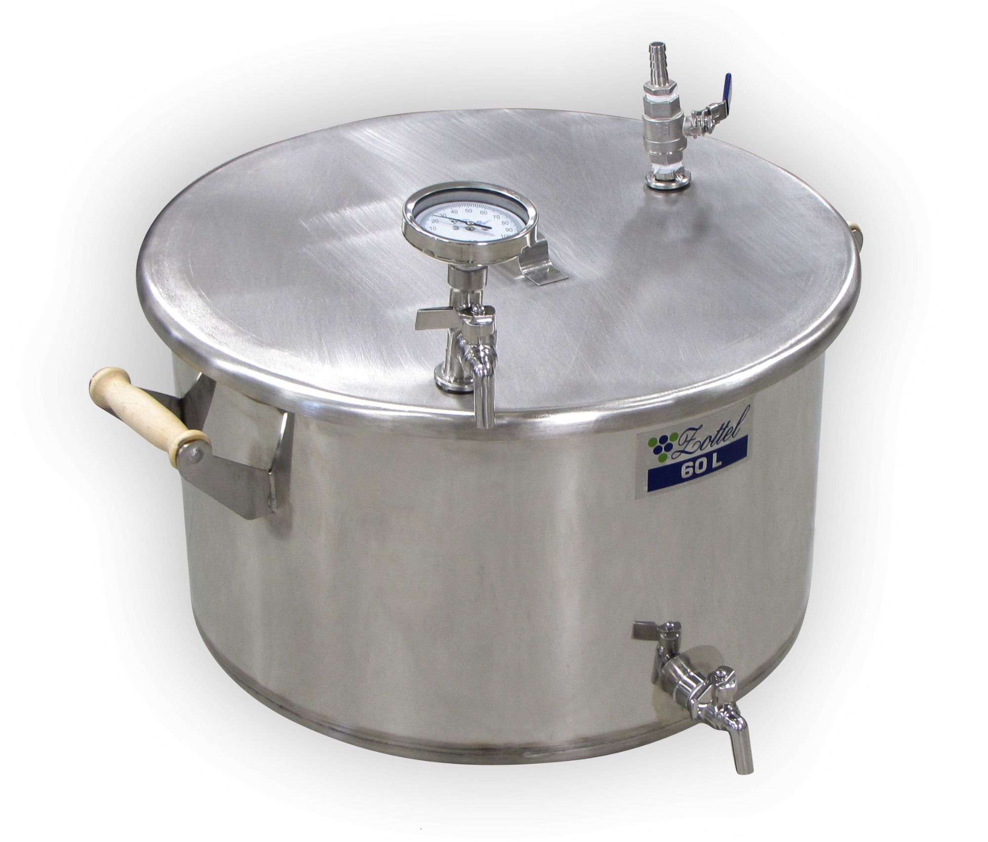 ZOTTEL Pasztörizáló edény 60l termék fő termékképe
