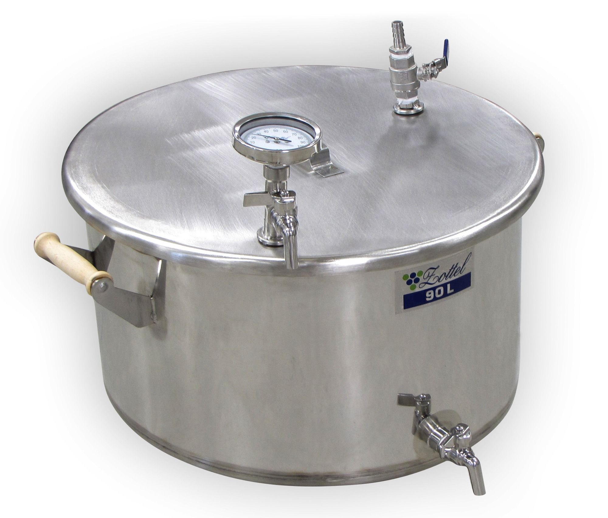 ZOTTEL Pasztörizáló edény 90l termék fő termékképe